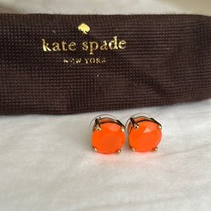 Kate Spade - Round Gem Stud Earrings